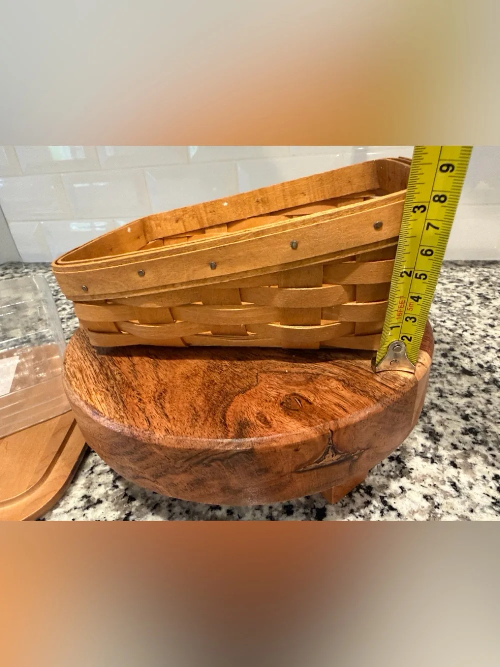 Longaberger Notepad Basket 2005